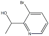1-(3-Bromopyridin-2-yl)ethanol Struktur
