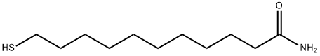Undecanamide, 11-mercapto- Struktur
