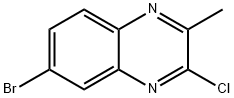 6-bromo-3-chloro-2-methylQuinoxaline|6-bromo-3-chloro-2-methylQuinoxaline