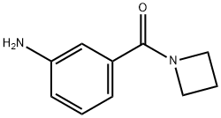 (3-Aminophenyl)(azetidin-1-yl)methanone Struktur
