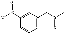 1-((Methylsulfinyl)Methyl)-3-Nitrobenzene Struktur