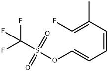 2-Fluoro-3-methylphenyltrifluoromethanesulphonate97% Struktur