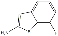 7-Fluorobenzo[b]thiophen-2-amine Struktur