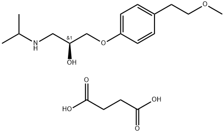 Metroprolol succinate Struktur