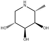 (2R,3R,4S,5R)-2-Methyl-3,4,5-piperidinetriol Struktur