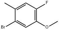 5-Bromo-2-fluoro-4-methylanisole Struktur