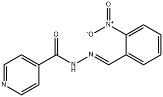 N'-[(E)-(2-nitrophenyl)methylidene]pyridine-4-carbohydrazide Structure