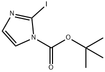 tert-butyl 2-iodo-1H-imidazole-1-carboxylate Struktur