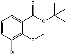 tert-butyl 3-bromo-2-methoxybenzoate Struktur