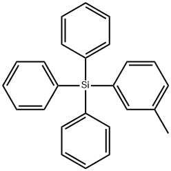 (M-TOLYL)TRIPHENYLSILANE Struktur