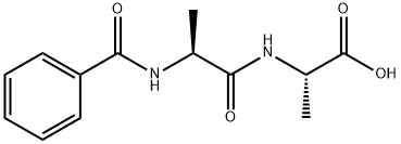 2-(2-benzamidopropanamido)propanoic acid Structure