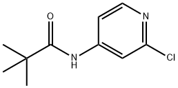 N-(2-chloropyridin-4-yl)pivalamide Struktur