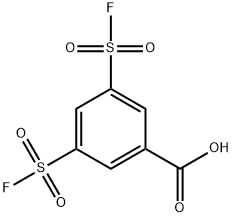 3,5-BIS(FLUOROSULFONYL)BENZOIC ACID Struktur