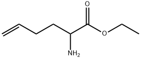 Ethyl 2-aminohex-5-enoate Structure
