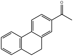 1-(9,10-dihydrophenanthren-2-yl)ethanone Struktur