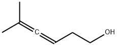 5-Methyl-3,4-hexadien-1-ol Struktur