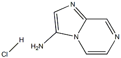 imidazo[1,2-a]pyrazin-3-amine hydrochloride Struktur