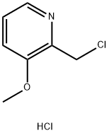 2-(氯甲基)-3-甲氧基吡啶鹽酸鹽 結(jié)構(gòu)式