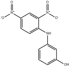 3-(2,4-DINITROANILINO)PHENOL Struktur
