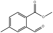 methyl 2-formyl-4-methylbenzoate Struktur