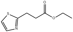 ethyl 3-(2-thiazolyl)propionate Struktur