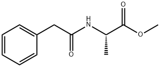 D,L-N-(PHENYLACETYL)-ALANINE METHYL ESTER Struktur