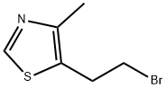 5-(2-bromoethyl)-4-methylthiazole Struktur