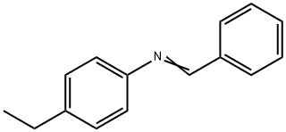 N-BENZYLIDENE-4-ETHYLANILINE Struktur