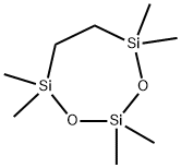 2,2,4,4,7,7-Hexamethyl-1,3-Dioxa-2,4,7-Trisilacycloheptane Struktur