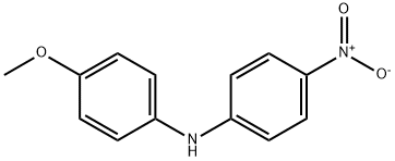 4-methoxy-N-(4-nitrophenyl)benzenamine Struktur
