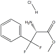 beta,beta-Difluorophenylalanine methyl ester hydrochloride|BETA,BETA-二氟苯丙氨酸甲酯鹽酸鹽