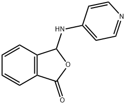 3-(4-PYRIDYLAMINO)PHTHALIDE Struktur