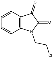 1-(2-chloroethyl)indoline-2,3-dione Struktur