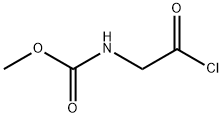 methyl 2-chloro-2-oxoethylcarbamate Struktur