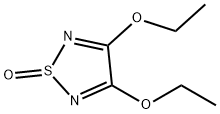 3,4-diethoxy-2,5-dihydro-1,2,5-thiadiazole 1-oxide Struktur