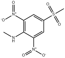 2,6-DINITRO-N-METHYL-4-(METHYLSULFONYL)ANILINE Struktur