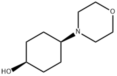 cis-4-Morpholin-4-yl-cyclohexanol Struktur