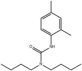 1,1-DIBUTYL-3-(2,4-XYLYL)UREA Struktur