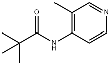 N-(3-Methylpyridin-4-yl)pivalamide Structure