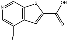 4-氟噻吩并[2,3-C]吡啶-2-羧酸, 870235-46-4, 結(jié)構(gòu)式