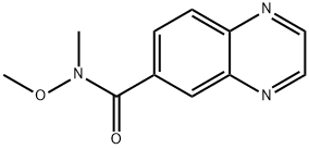 Quinoxaline-6-carboxylic acid methoxy-methyl-amide