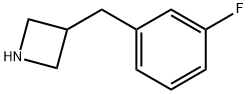 3-[(3-Fluorophenyl)methyl]azetidine HCl Struktur
