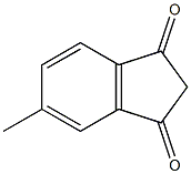 1H-Indene-1,3(2H)-dione, 5-methyl- Struktur