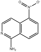 5-nitro-1-Isoquinolinamine Struktur