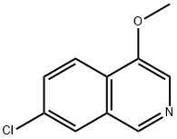 7-chloro-4-methoxyisoquinoline Struktur