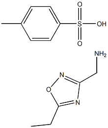 (5-乙基-1,2,4-噁二唑-3-基)甲胺4-甲基苯磺酸鹽, 2089650-08-6, 結(jié)構(gòu)式