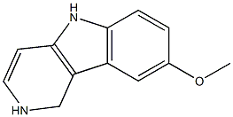 8-methoxy-2,5-dihydro-1H-pyrido[4,3-b]indole Structure