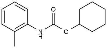 CYCLOHEXYL N-(O-TOLYL)CARBAMATE Struktur