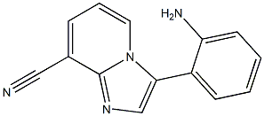 3-(2-aminophenyl)imidazo[1,2-a]pyridine-8-carbonitrile Structure