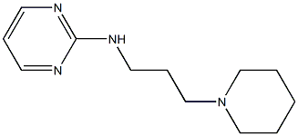 N-(3-(piperidin-1-yl)propyl)pyrimidin-2-amine Struktur